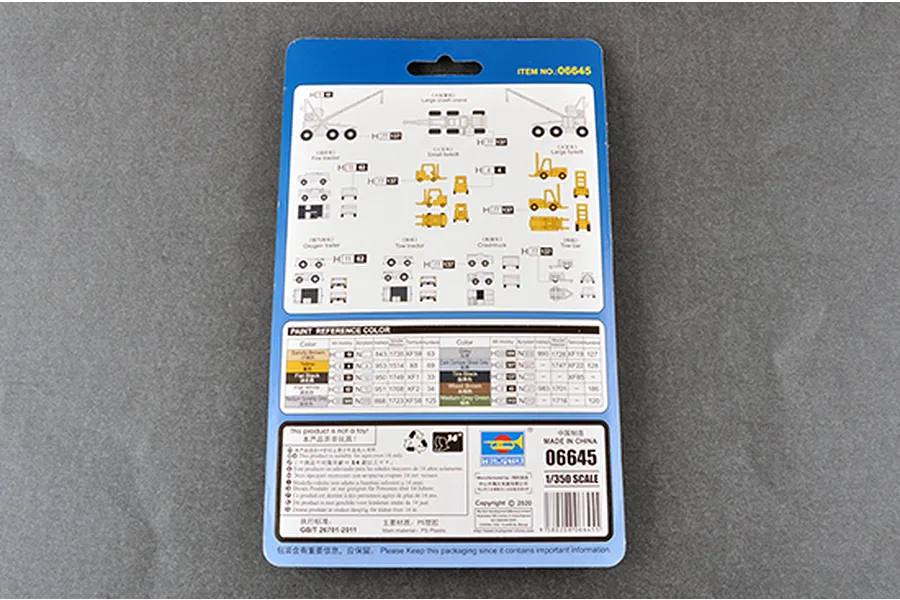 Trumpeter 1/350 USN Carrier Deck Equipment Kit image 48365