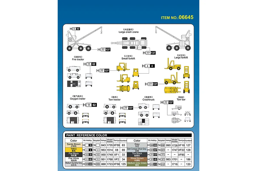 Trumpeter 1/350 USN Carrier Deck Equipment Kit image 48366