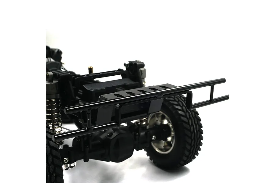 Yeah Racing Black Metal CC-02 Rear Bumper Set image 48404