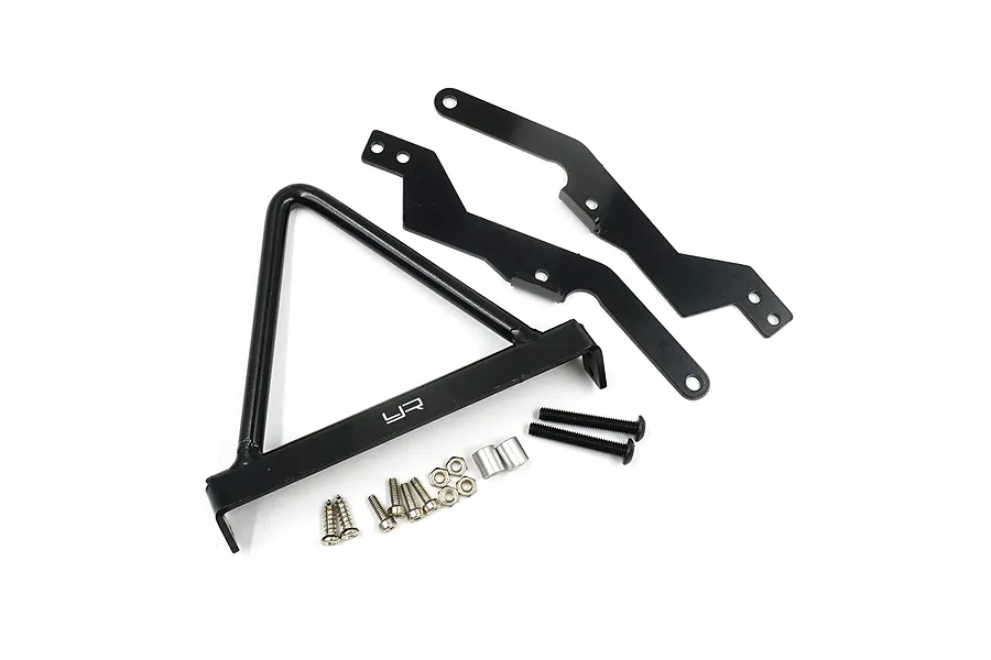 Yeah Racing Black Aluminium Capra Low Profile Stinger Bumper image 48414