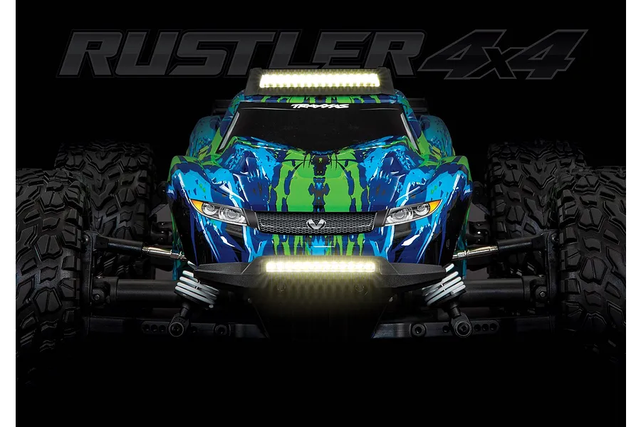 Traxxas Rustler 4X4 Waterproof Complete High Intensity LED Light Bar Kit image 48425