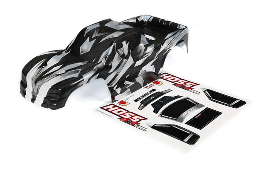 Traxxas Hoss 4x4 VXL Trimmed ProGraphix® Body Shell w/ Decals image 48461
