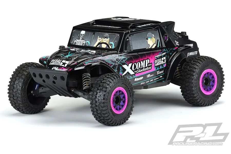 Pro-Line 1/10 Megalodon Desert Buggy Black Painted Body Shell image 48519
