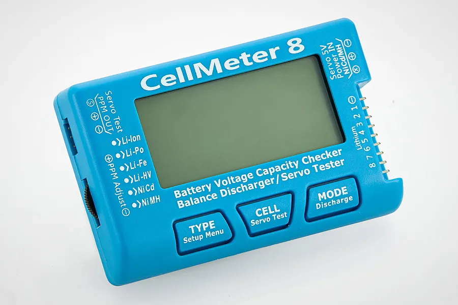 Hobbies Direct Low Voltage Lipo Alarm &amp;amp; Cell Voltage Checker image 48571