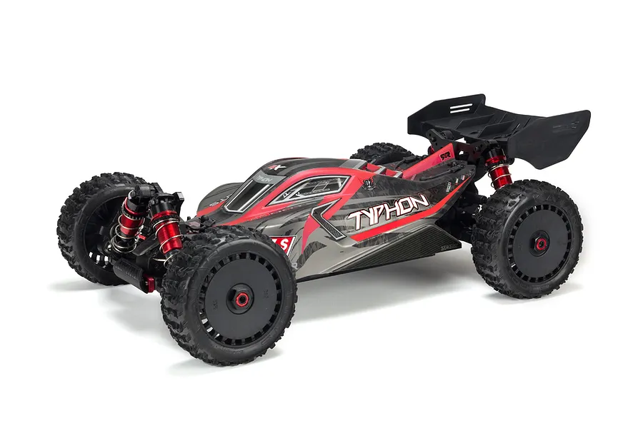 ARRMA TYPHON 6S BLX 2020 Spec V5 RC Buggy Electric Brushless 4WD 1/8 Scale RTR - Black image 48680