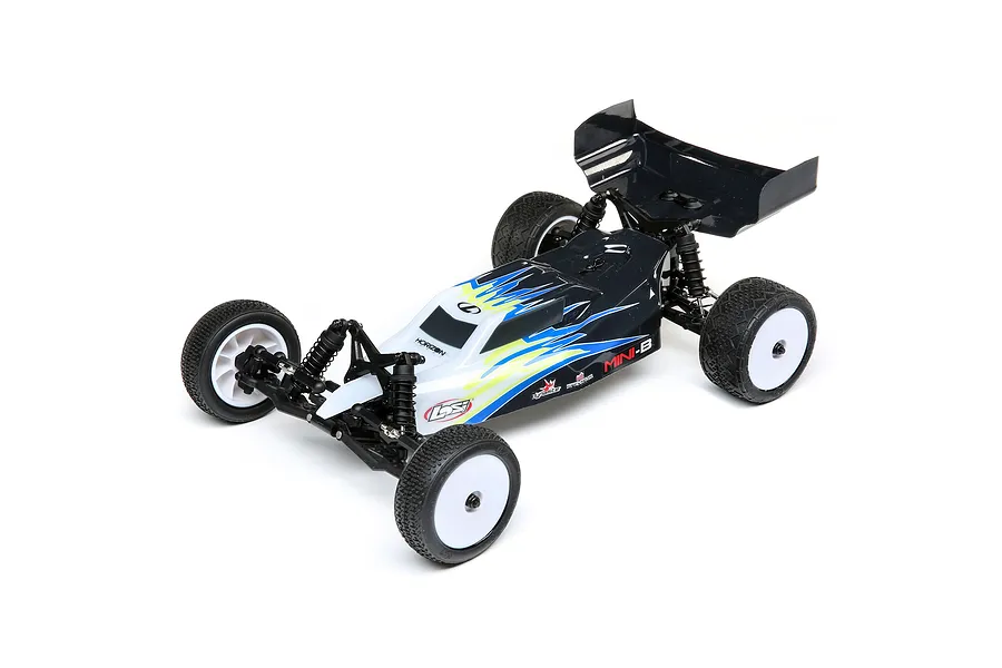Losi Mini-B 2.0 RC Buggy Electric 2WD 1/16 Scale RTR - Black image 48700