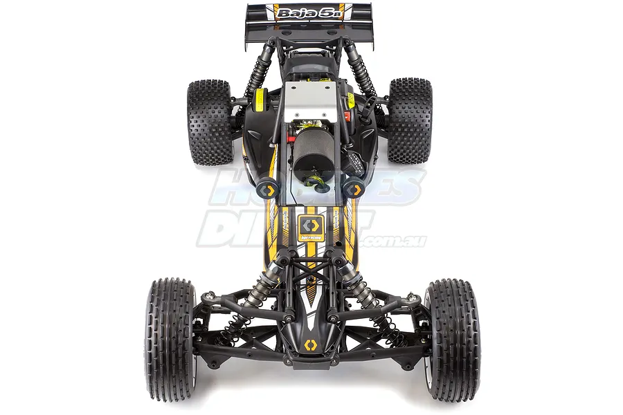 HPI Baja 5B 2.0 RC Baja Buggy Petrol 2WD 1/5 Scale RTR - Black image 4878