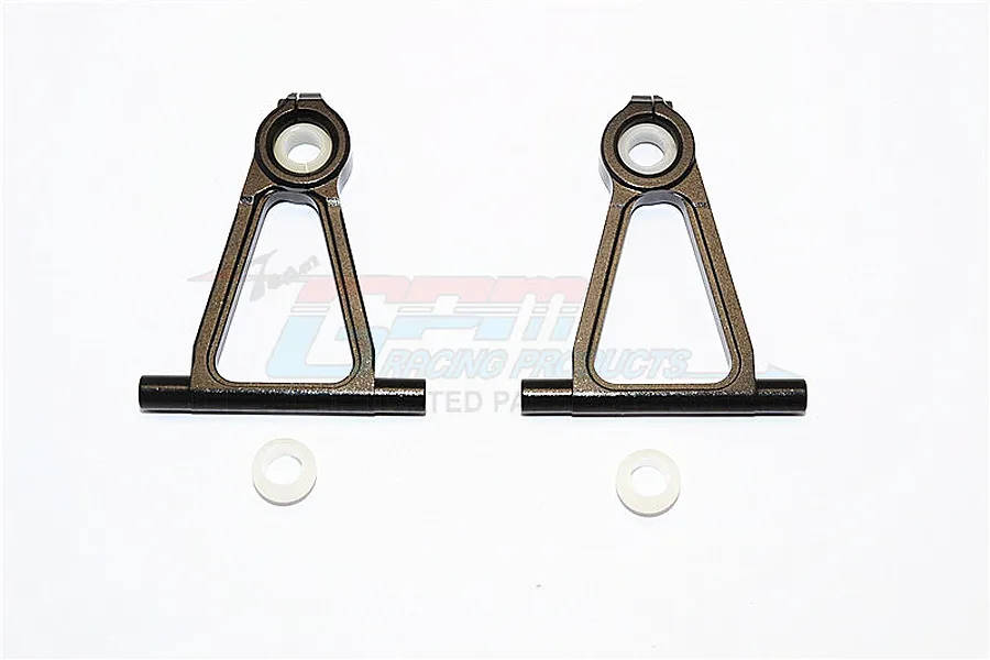 GPM Black Aluminium TT-01 Front Upper Suspension Arm Set 2Pcs image 48917