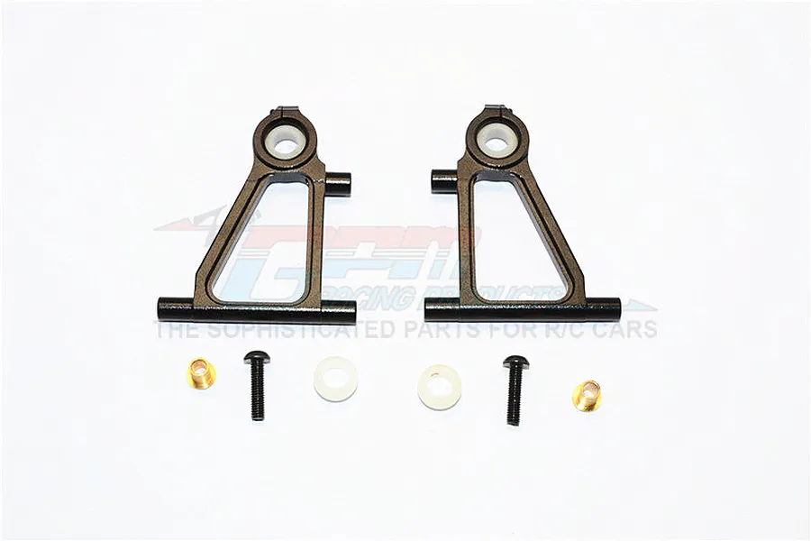 GPM Black Aluminium TT-01 Front Lower Suspension Arms 2Pcs w/ Hardware image 48918