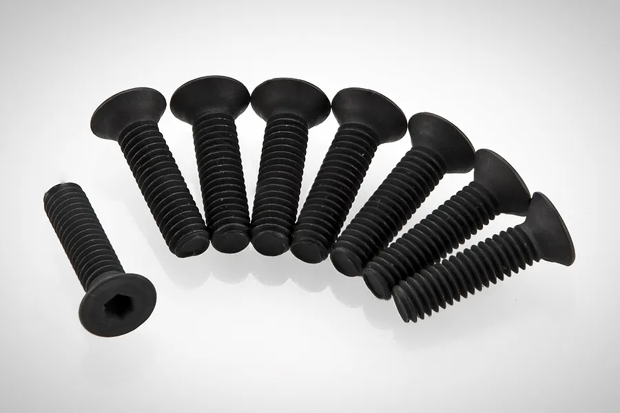 HSP 2.5x10mm Fine Thread Countersunk Head Screws 8Pcs image 48964