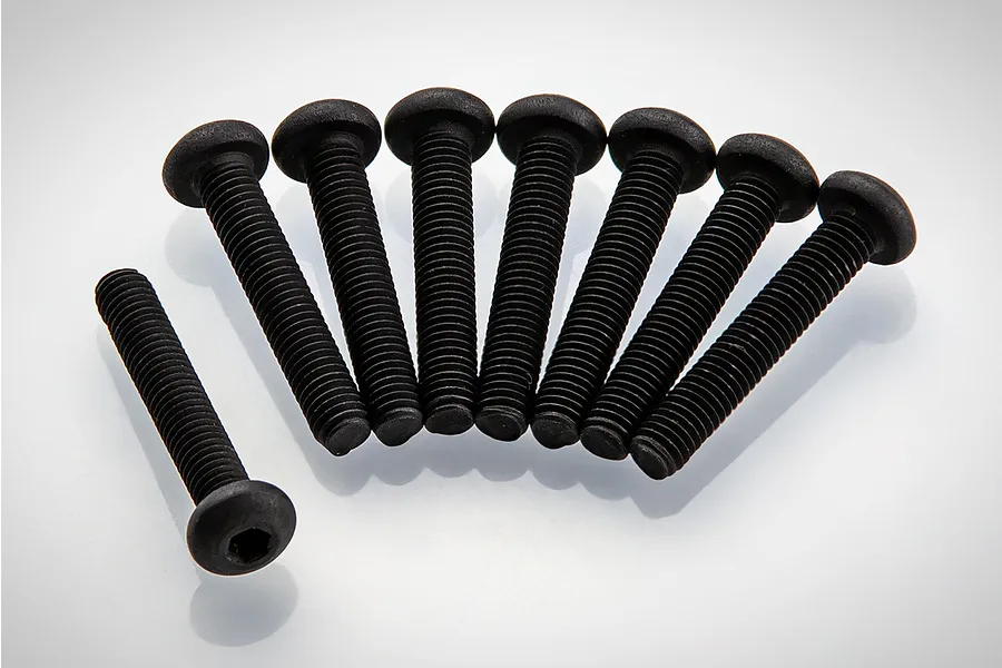 HSP 3x18mm Fine Thread Button Head Screws 8Pcs image 48967