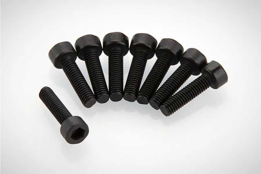 HSP 3x12mm Fine Thread Cap Head Screws 8Pcs image 48968