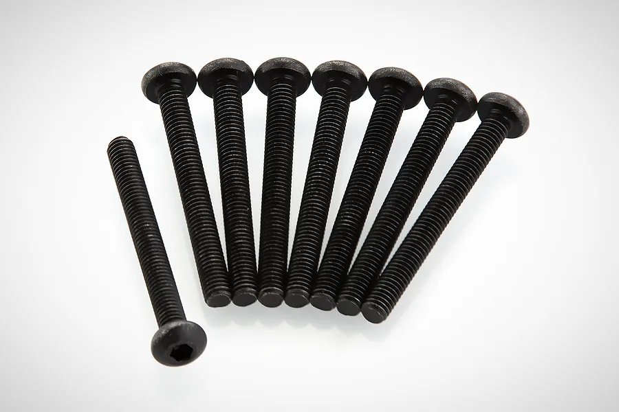 HSP 3x28mm Fine Thread Button Head Screws 8Pcs image 48970