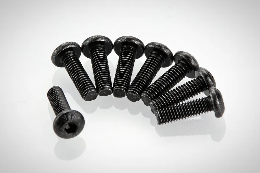 HSP 3x10mm Fine Thread Button Head Screws 8Pcs image 48975