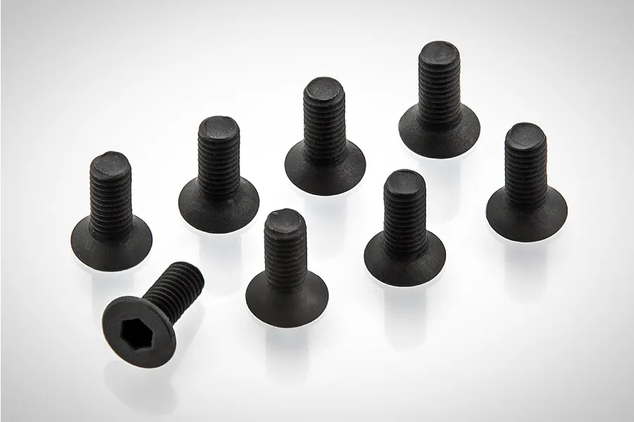 HSP 3x8mm Fine Thread Countersunk Head Screws 8Pcs image 48976