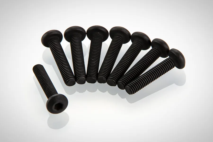 HSP 3x15mm Fine Thread Button Head Screws 8Pcs image 48977