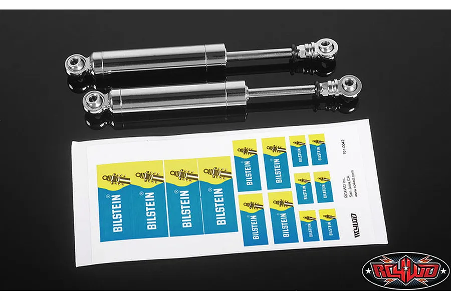 RC4WD 90mm Chrome Aluminium Bilstein SZ Series Shock Absorbers 2Pcs image 49102