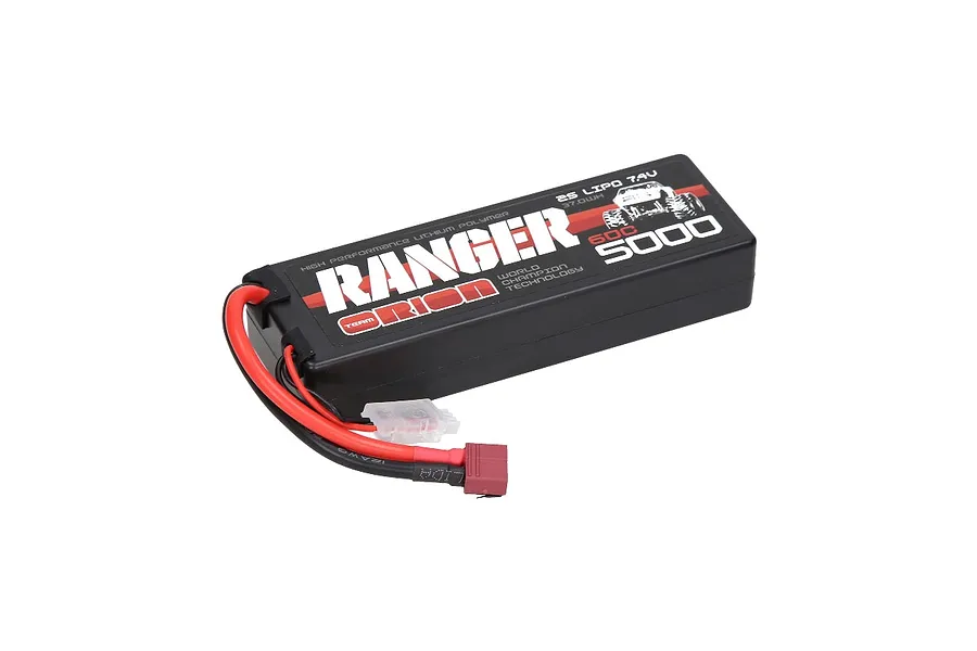Team Orion Ranger 14.8V 5000mAh 55C HV Hard Case LiPo Battery image 49111