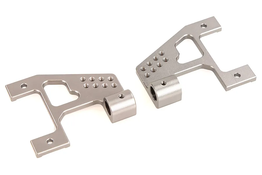 HSP Gunmetal Aluminium Front &amp;amp; Rear Body Plates 2Pcs image 49155