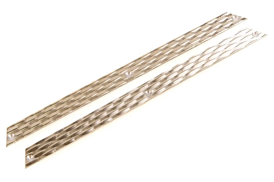 HSP Gunmetal Aluminium Footplate Spacers 2Pcs image 49158