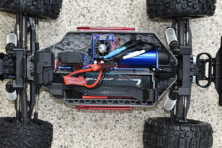 GPM Blue Aluminium Chassis Nerf Bars 2Pcs w/ Hardware image 49190