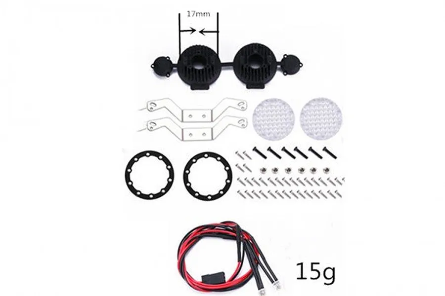 GPM Black Car Bumper Spotlight Set image 49217