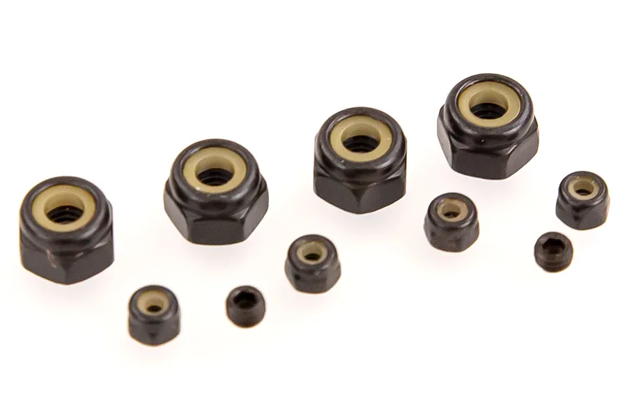 HSP Grub Screws, Nyloc Nuts &amp;amp; Grub Screw Set 10Pcs image 49244