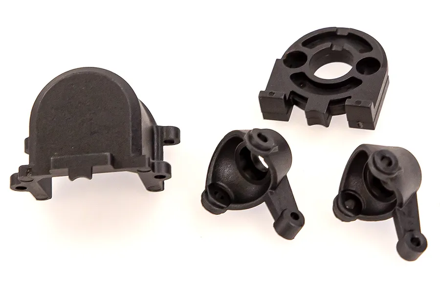 HSP Adventure Front Steering Hubs, Motor Gear Box w/ Motor Mount Set image 49246