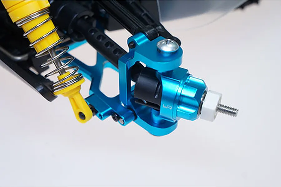 Yeah Racing Tamiya TT-02B Blue Aluminium C-Hubs w/ Hardware image 49303