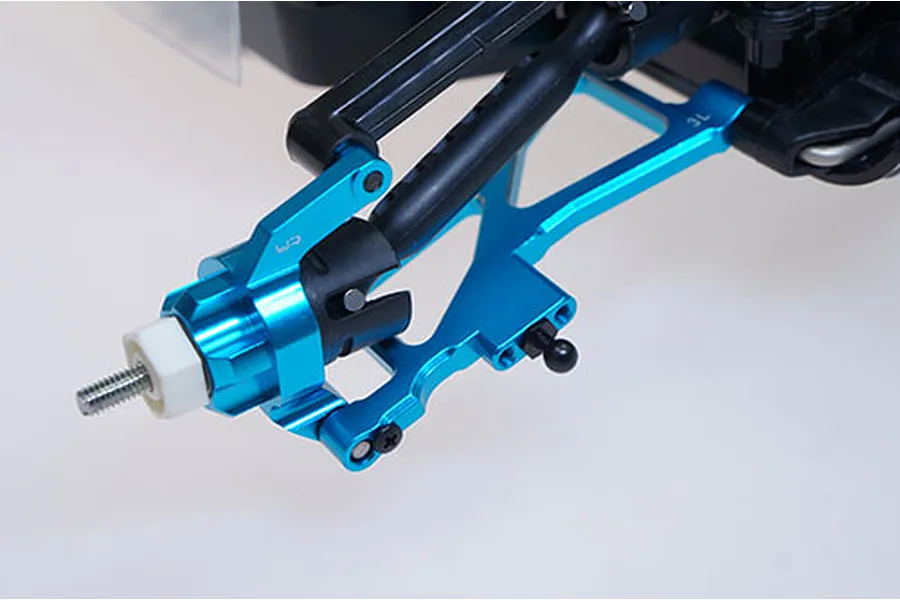 Yeah Racing Aluminium Rear Hubs 2Pcs - Blue image 49306