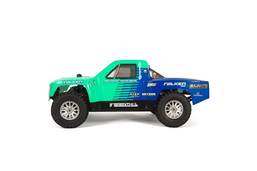 Losi Tenacity TT Pro Falken Edition RC Truck Electric Brushless 4WD 1/10 Scale RTR image 49373