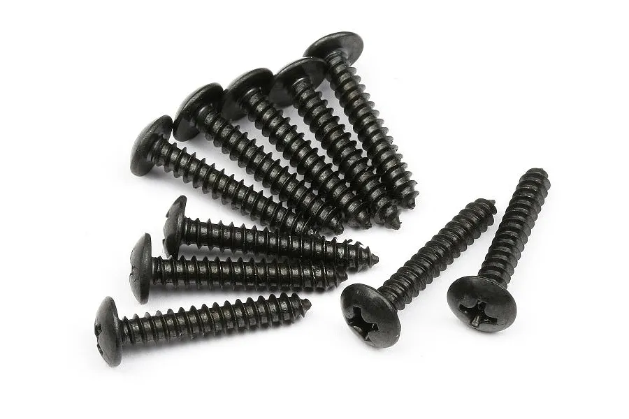 HPI 3x19mm Coarse Thread Binder Head Screws 10Pcs image 4948