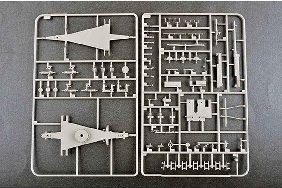 Trumpeter 1/35 German 5cm Flak 41 Anti-Aircraft Scaled Plastic Model Kit image 49506