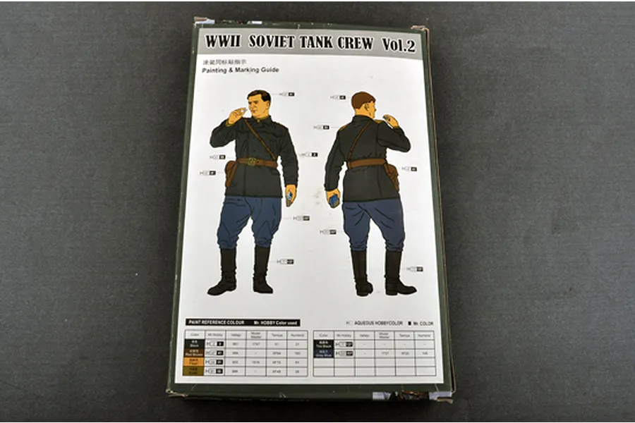 Trumpeter 1/16 Soviet WWII Tank Crewman Vol.2 Scaled Plastic Model Kit image 49525