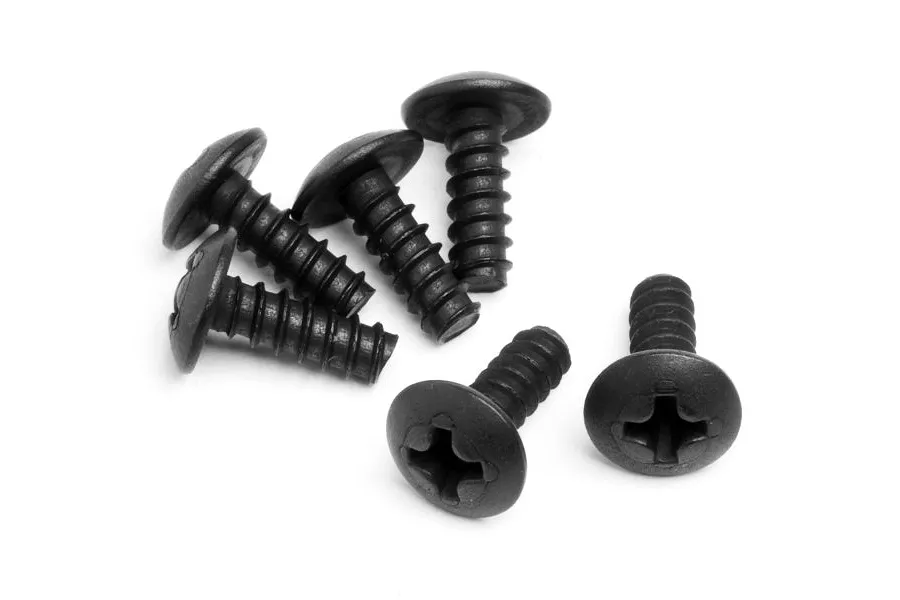 Maverick 3x8mm Coarse Thread Button Head Screws 6Pcs image 49573