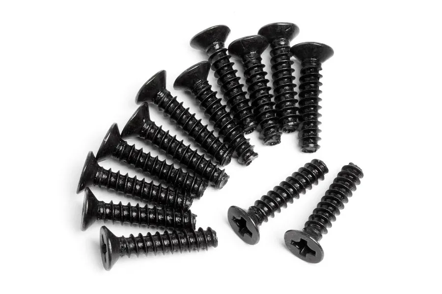 Maverick 3x14mm Fine Thread Countersunk Head Screws 13Pcs image 49574