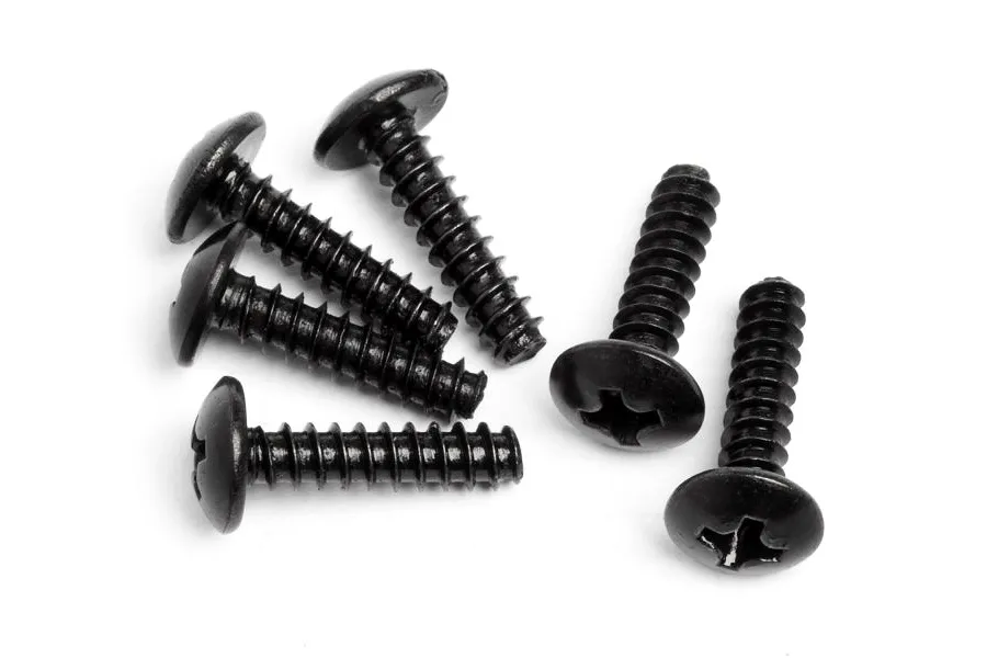 Maverick 3x12mm Coarse Thread Button Head Screws 6Pcs image 49582