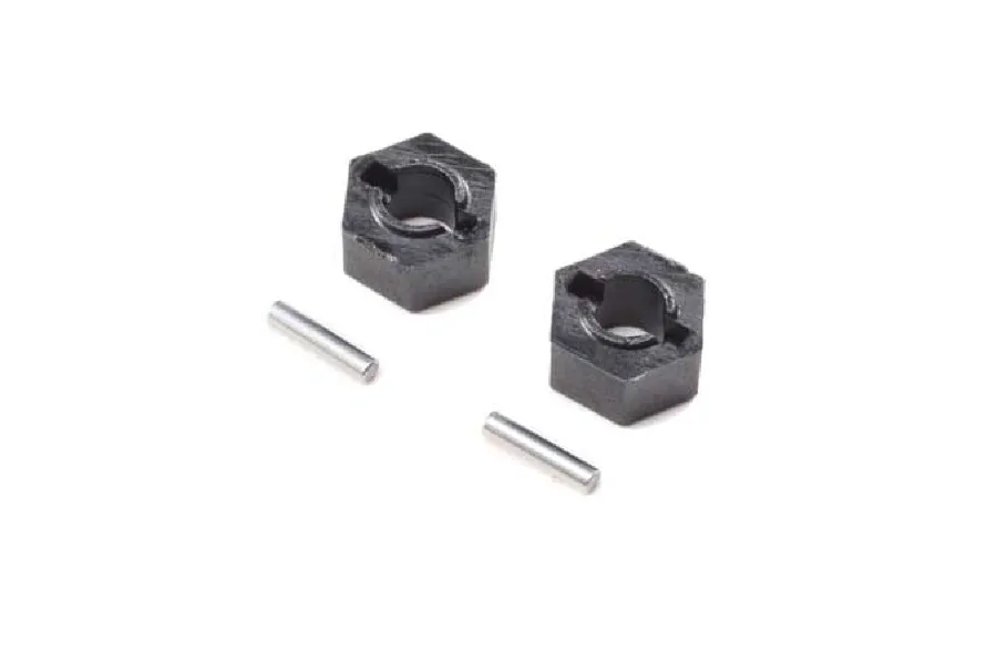 Losi 8mm Wheel Hexes 2Pcs w/ Pins image 49714