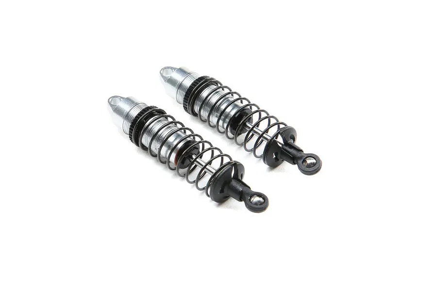 Losi Gunmetal Aluminium 55mm Complete Front Adjustable Shocks 2Pcs image 49739