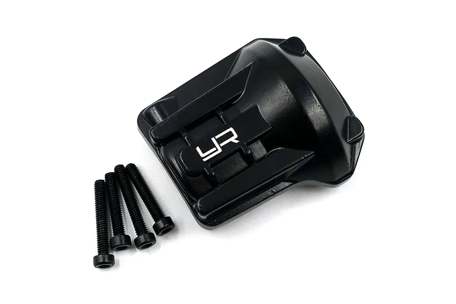 Yeah Racing Black Aluminium TRX-4 &amp;amp; TRX-6 Front Differential Cover image 49804