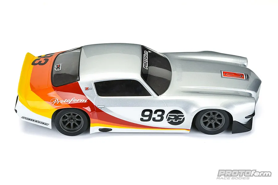 Protoform 1/10 1971 Chevy Camaro Z28 Unpainted VTA Body Shell image 49821