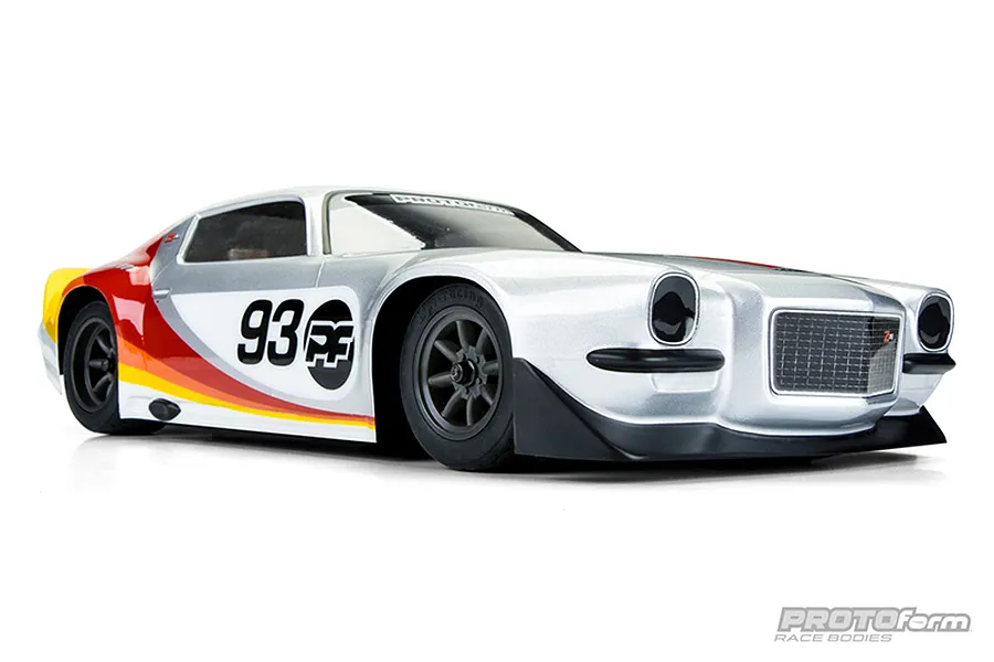 Protoform 1/10 1971 Chevy Camaro Z28 Unpainted VTA Body Shell image 49822
