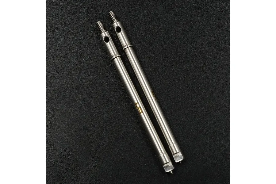 Yeah Racing Silver Steel SCX24 Rear Drive Shafts 2Pcs image 49829