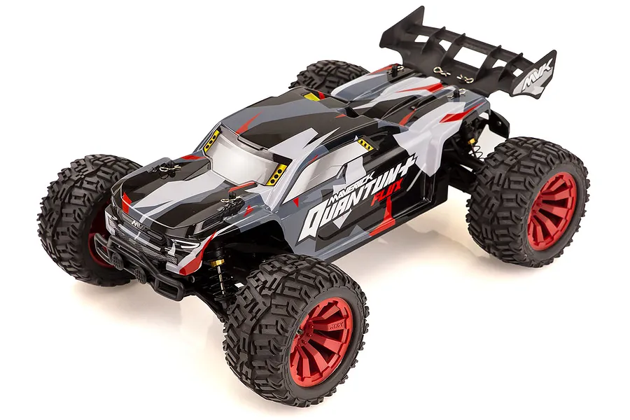Maverick Quantum+ XT Flux RC Truggy Electric Brushless 4WD 1/10 Scale RTR - Red image 49872