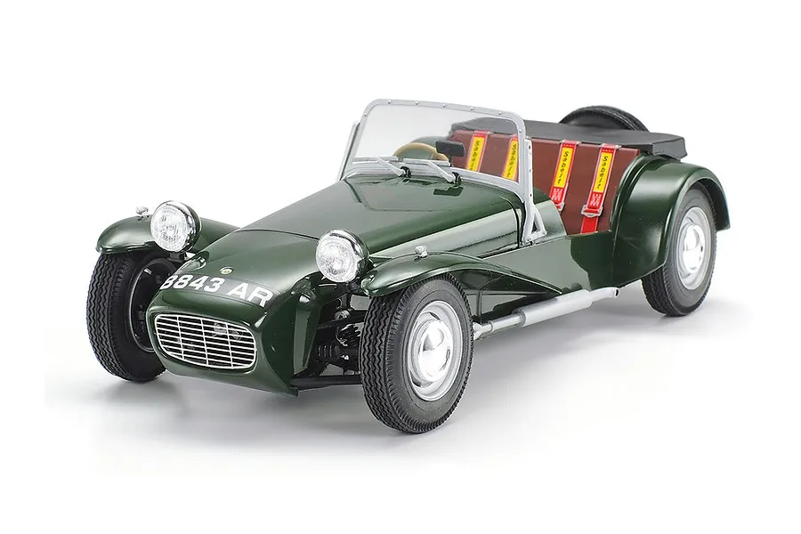 Tamiya 1/24 Lotus Super 7 Series II Scaled Plastic Model Kit image 49938