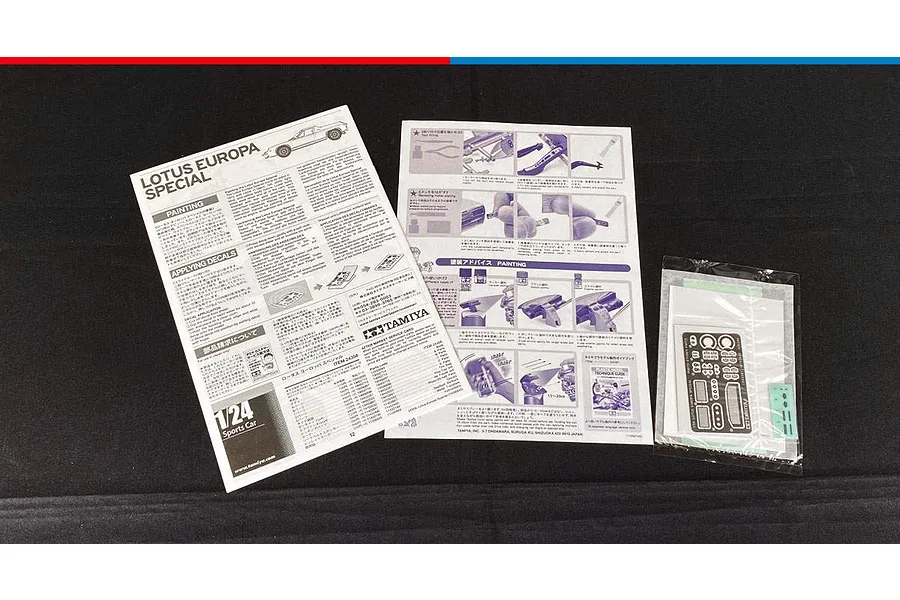 Tamiya 1/24 Lotus Europa Special Scaled Plastic Model Kit image 49959