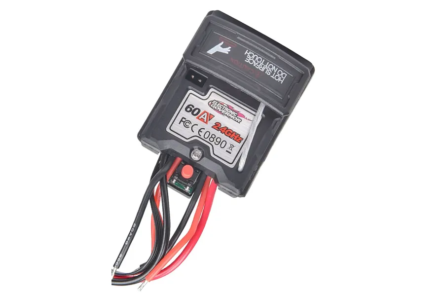 Xinlehong Sprint 9125 Receiver &amp;amp; ESC Main Board w/ Push Button Power Switch &amp;amp; Futaba Connector image 50010