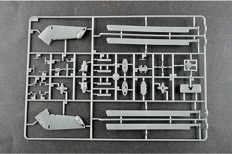 Trumpeter 1/48 US HH-34J Air Force Rescue Helicopter Scaled Plastic Model Kit image 50096