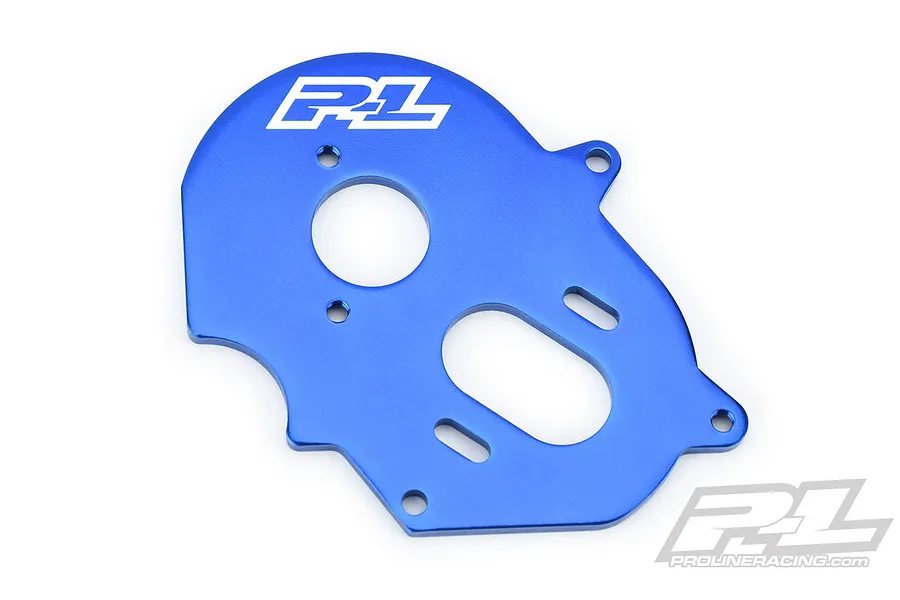 Pro-Line PRO-Series 32P Transmission Blue Aluminium Motor Mount Plate image 50102