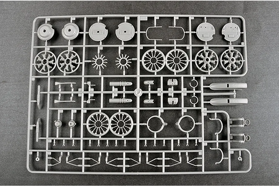 Trumpeter 1/48 CNAC N41CQ Douglas DC-3 Transport Plane Scaled Plastic Model Kit image 50149
